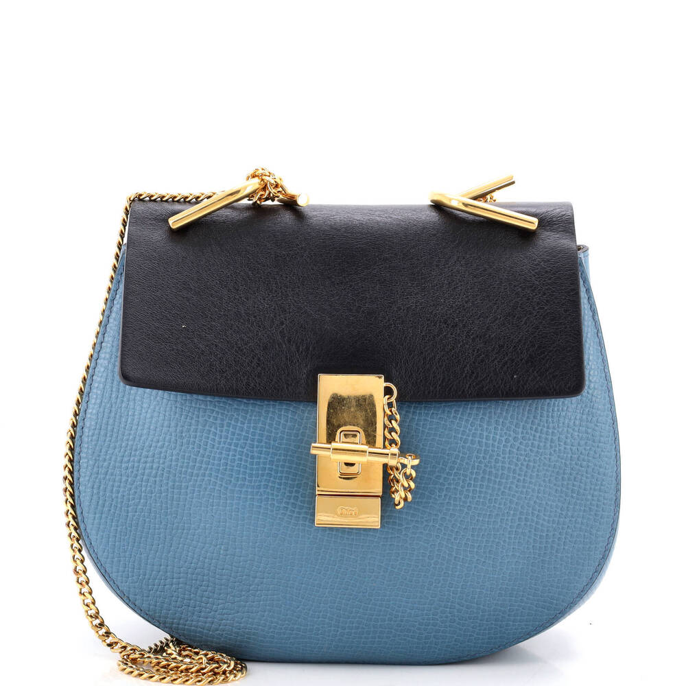 Chloe Small Drew Crossbody Bag Leather